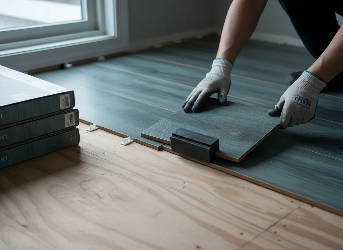 Luxury Vinyl Plank Installation company in Orleans, VT